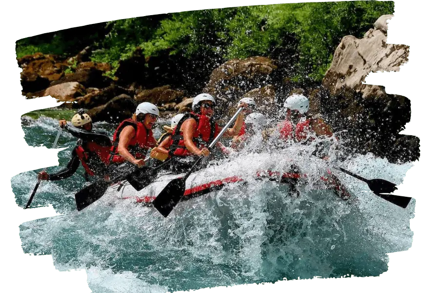 Rafting na rzece Tara w Czarnogórze
