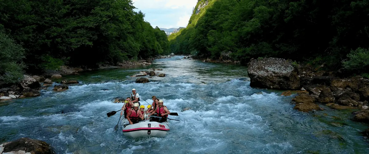 Tri (3) dana rafting Tarom u kampu Modra Rijeka Crna Gora